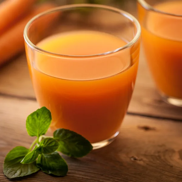 Morotsjuice — Stockfoto