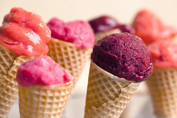 Gelado de frutas — Fotografia de Stock