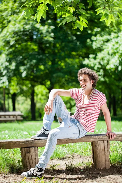 Aproveitando a primavera — Fotografia de Stock