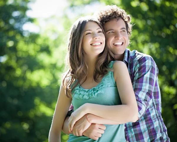 Happy Couple in Summer Royalty Free Stock Images