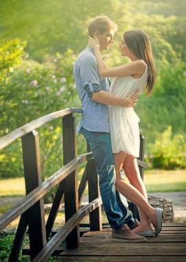 Birbirine aşık çift