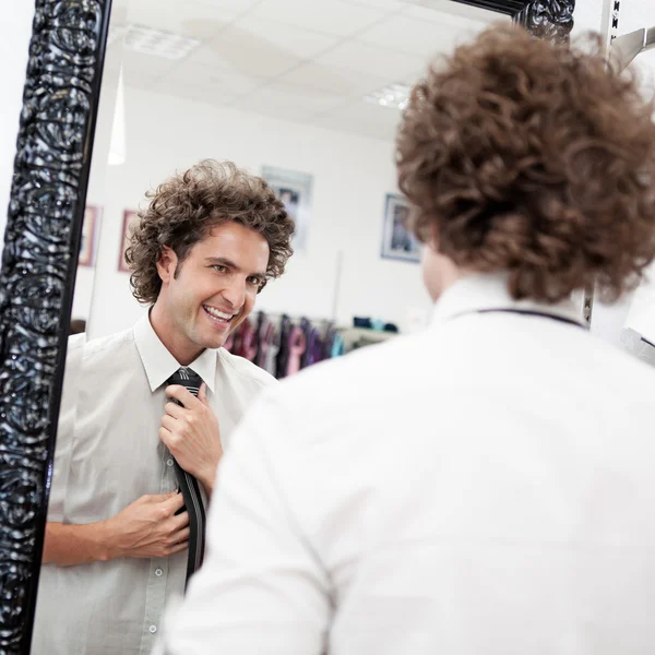 Buying a Tie — Stock Photo, Image