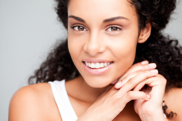 Smiling African Woman