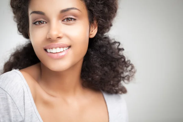 Smiling African Woman Stock Picture