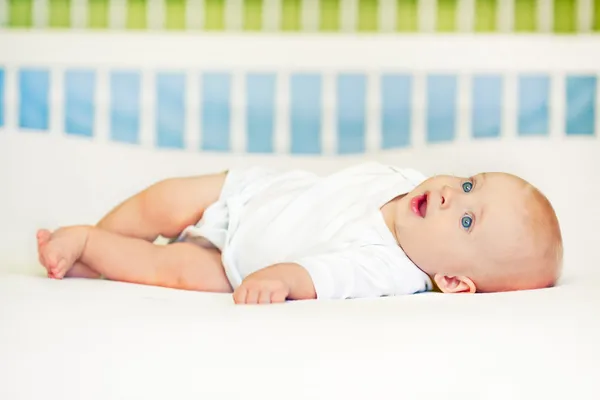 Baby Boy Lying — Stock Photo, Image