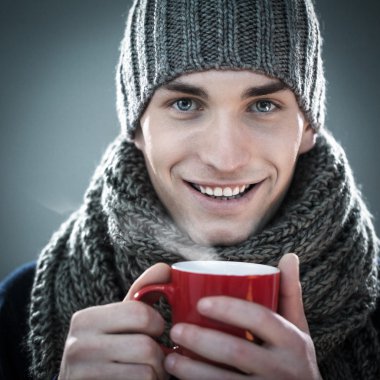 Man With a Hot Drink