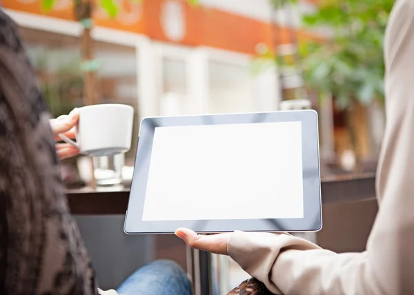 Women Using Tablet — Stock Photo, Image