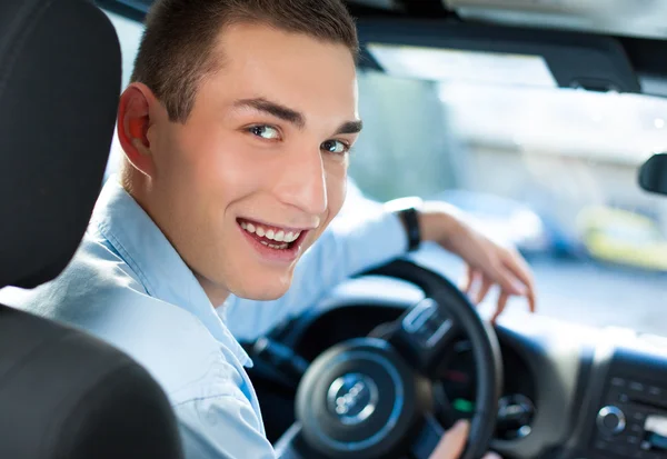 運転する男 — ストック写真