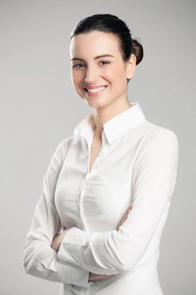 Smiling Businesswoman — Stock Photo, Image