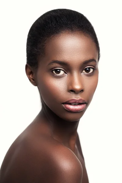 Sinnliche afrikanische Frau — Stockfoto