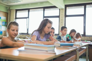 sınıfta öğrenciler İlköğretim Okulu