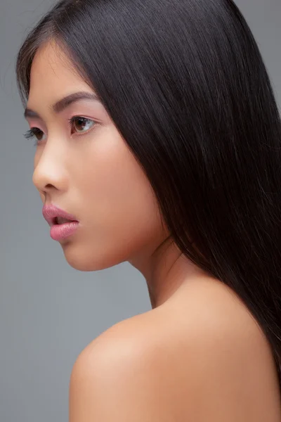Krása portrét asijské ženy — Stock fotografie