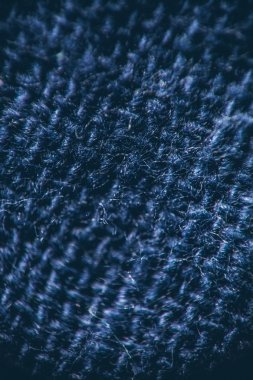 Blue Wool Texture