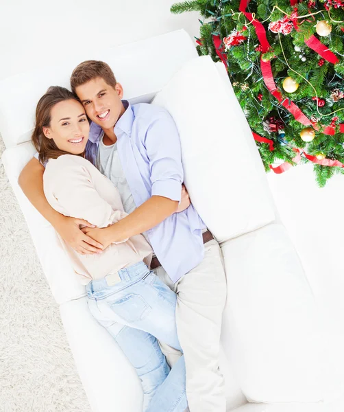 Amor navideño — Foto de Stock