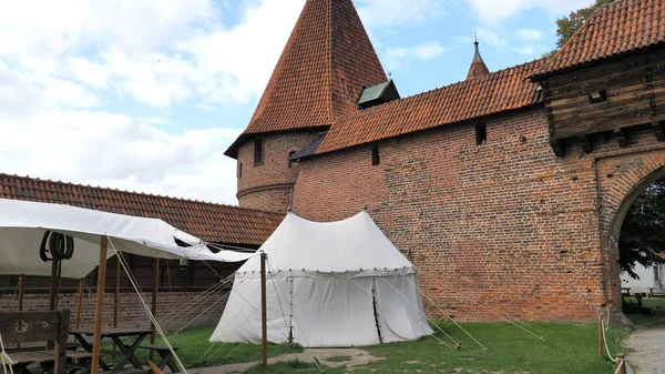 Castelo Ordem Teutônica Malbork — Fotografia de Stock