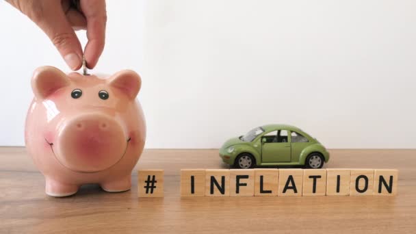 Tirelire Épargne Pendant Inflation — Video