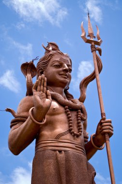 shiva bronz heykele mauritius