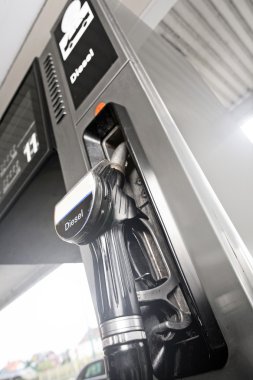 Diesel fuel dispenser clipart