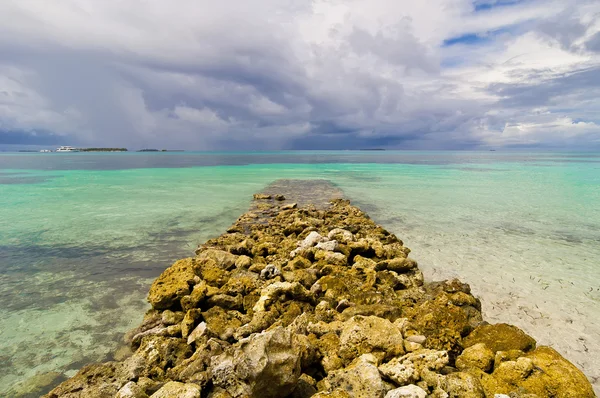 Jetty Maldivas —  Fotos de Stock