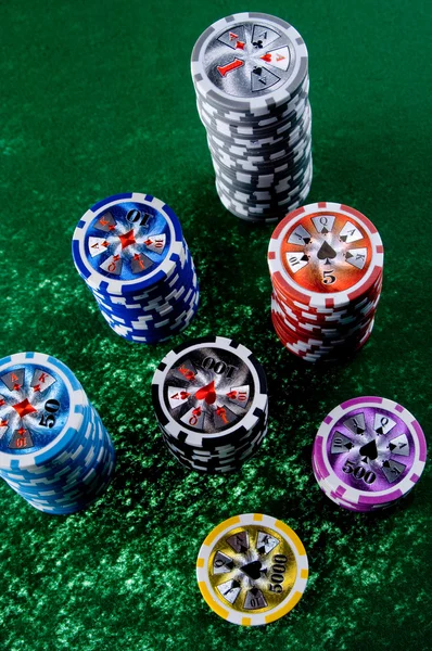 Big win in the casino — Stock Photo, Image