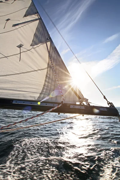 Sailing in sunlight — Stock Photo, Image