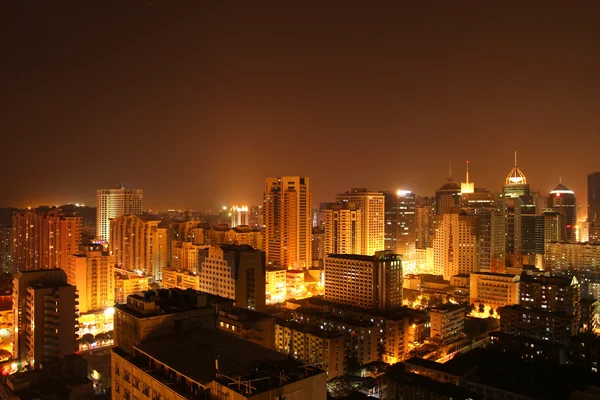 Stad nacht Stockfoto