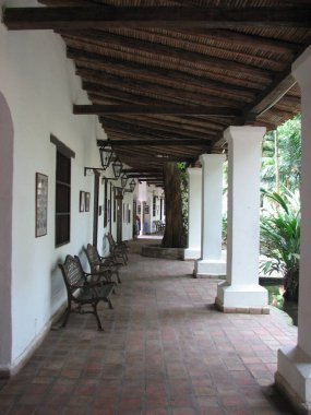 San Felipe Yaracuy Venezuela 'daki eski ahşap ev