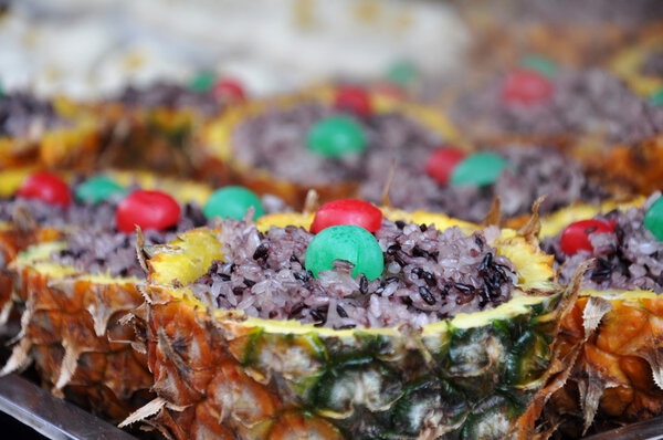 Pineapple Sticky Rice