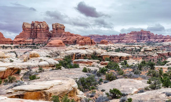 Paesaggio Insolito Dallo Utah Formazioni Rocciose Uniche — Foto Stock