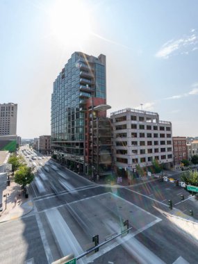 Boise Idaho sokağı ve kavşağı olan apartman dairesi