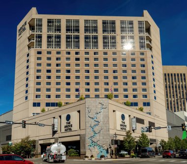 Boise Idaho 'nun şehir merkezindeki Grove Oteli