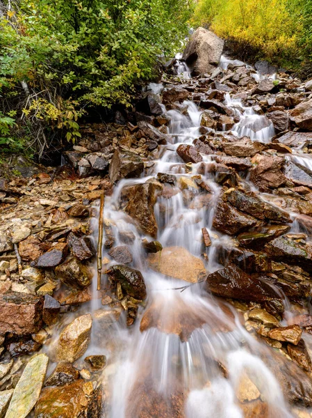 Idaho Wilderness Waterfall Rocky Canyon — Stock Photo, Image