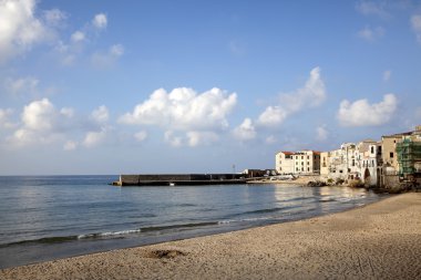 Cefalu beach, Sicilya