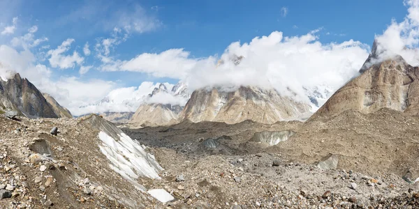 Baltoro Glacier Panorama — Fotografie, imagine de stoc