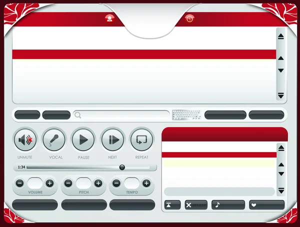 Audio Video Karaoke Player 02 — Stock Photo, Image