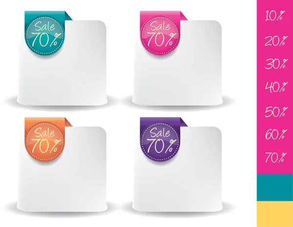 infographics seçenekleri afiş. vektör çizim