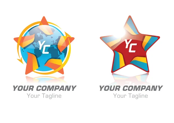 Logo brillant Star — Image vectorielle