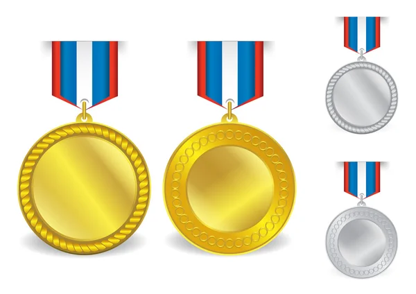 Ensemble de modèles de médailles d'honneur 07 — Image vectorielle