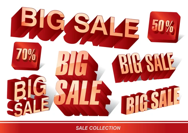 Big Sale Collections 01 — Stock Vector