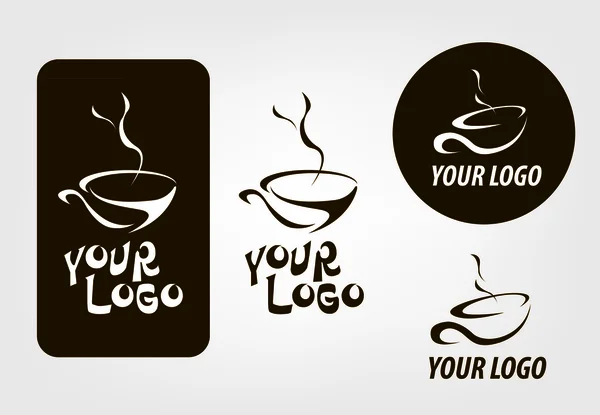 Kafe logosu şablonu