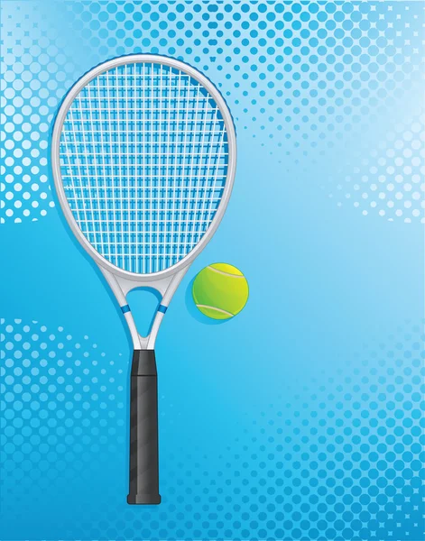 Racket tennis — Stock Vector