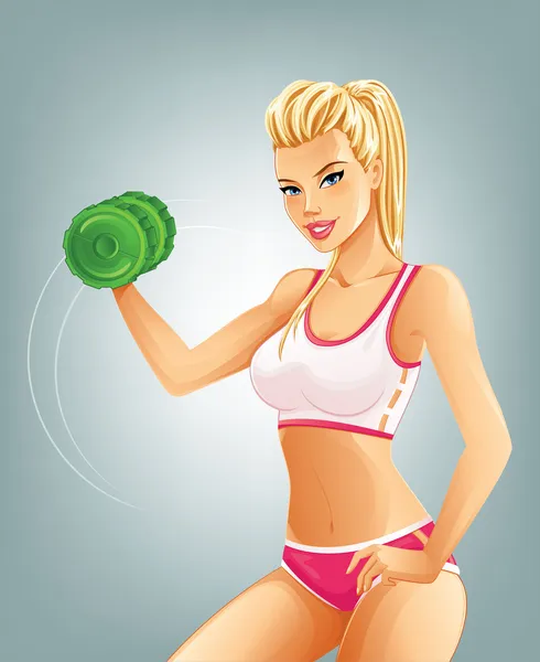 Slim fit kadın kaldırma halter