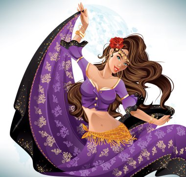 Gipsy dansçı