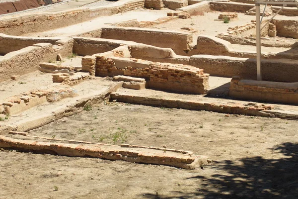 Recovery Work Muslim Archaeological Site Murcia — kuvapankkivalokuva