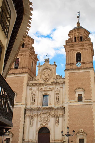 Igreja Encarnação Vlez Rubio Almera Estilo Barroco — Fotografia de Stock