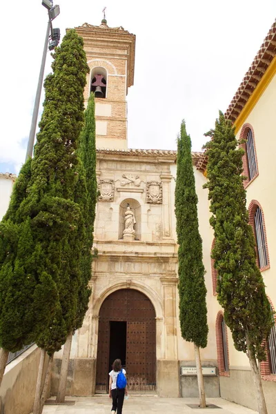 Chiesa Dell Immacolata Vlez Rubio Almera Stile Barocco — Foto Stock