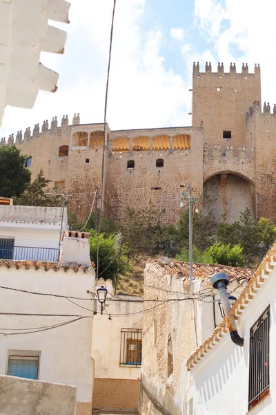 Επιβολή Μεσαιωνικού Κάστρου Του Vlez Rubio Στην Αλμέρα Της Ανδαλουσίας — Φωτογραφία Αρχείου