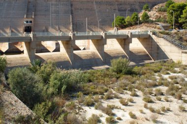 Elektrik üretimine adanmış bir bataklığın somut yapısı