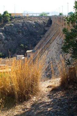 Elektrik üretimine adanmış bir bataklığın somut yapısı