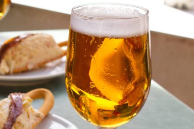 Marineraya yakın çekim, Murcia 'dan tipik bir aperatif. Eyaletin gastronomik kültürünün bir parçası.